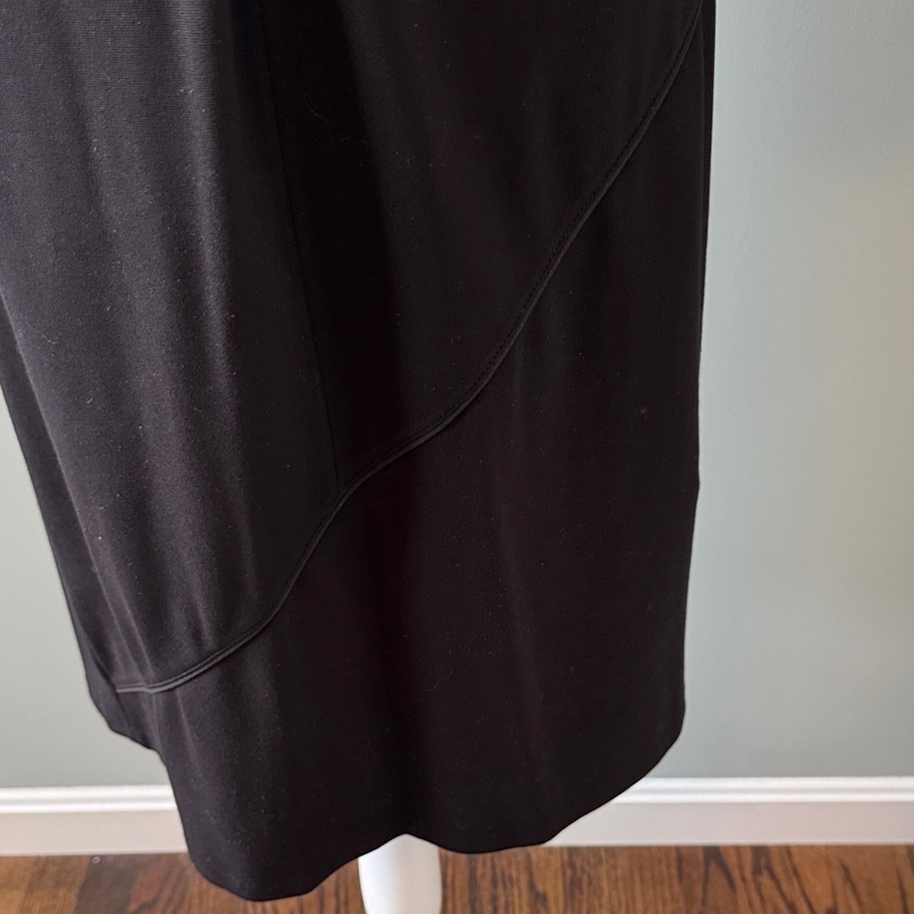 Armani Collezioni Classic Black  3/4 Long Sleeve Dress - Picture 7 of 9